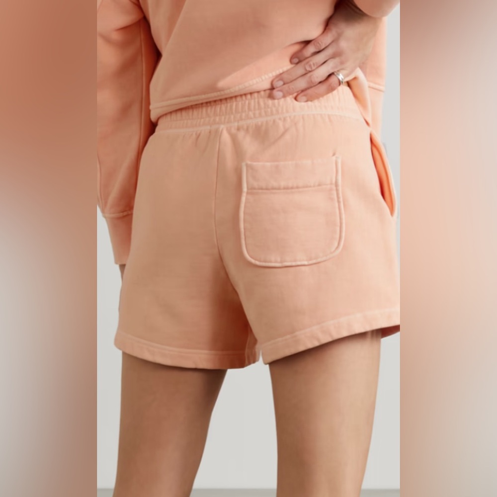 ⭐️Revolve RAILS Size Medium * Flaw*‎ Jane Apricot High Rise Ribbed Shorts